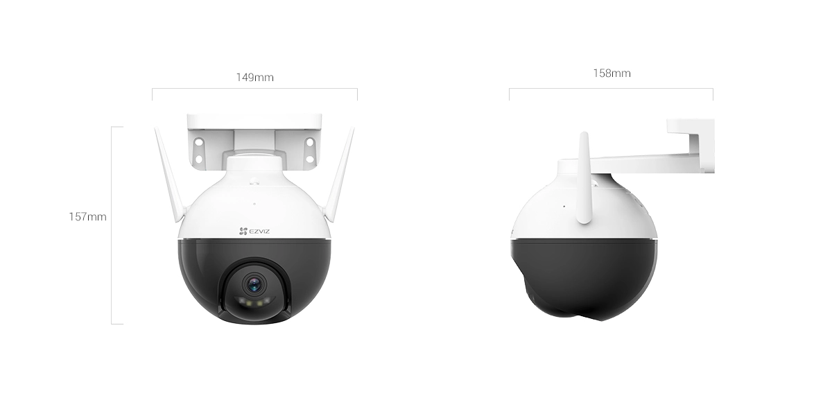 Camera C8W 2K+ (4.0MP)