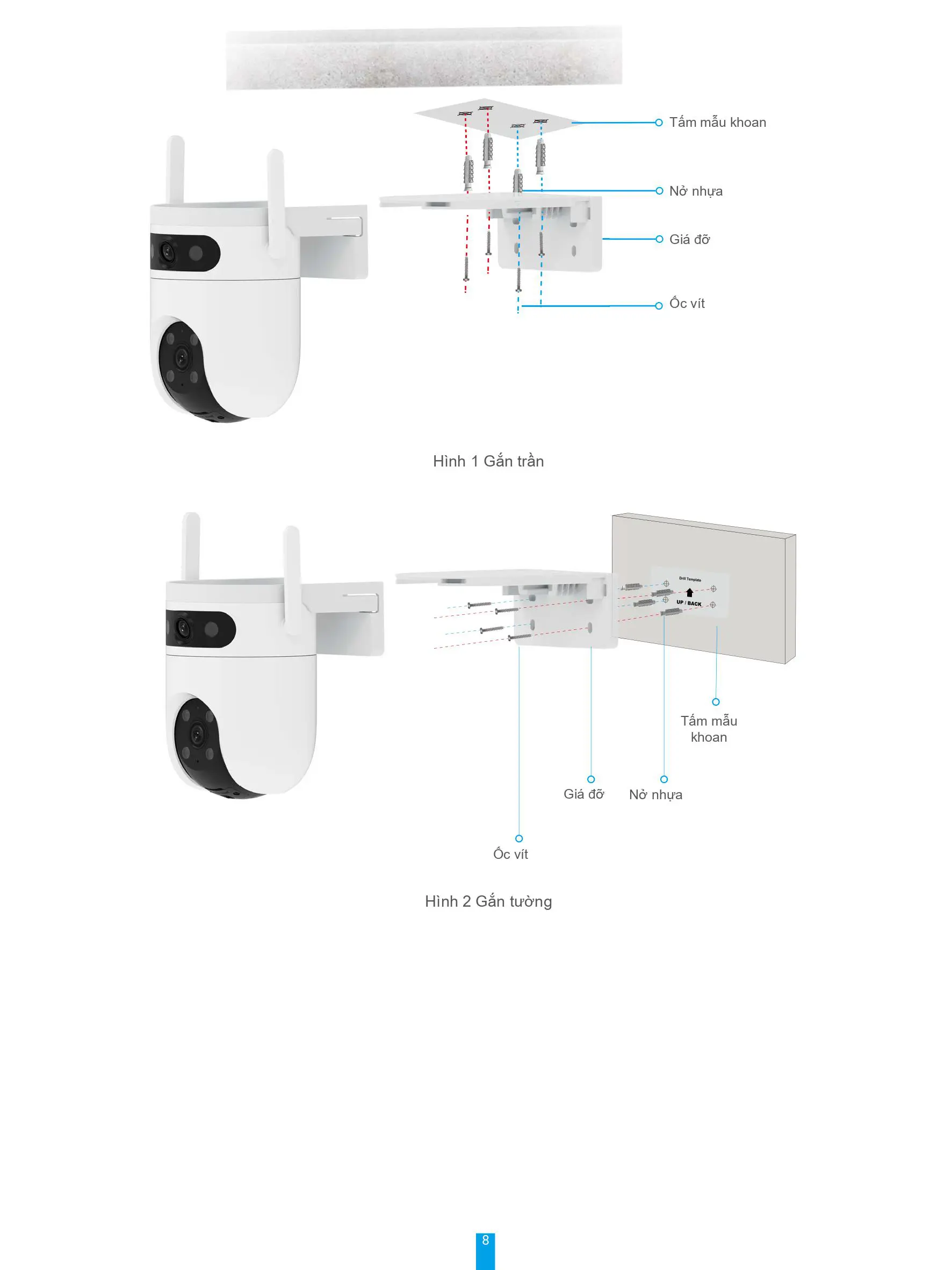 Camera H9c 2K (6MP)
