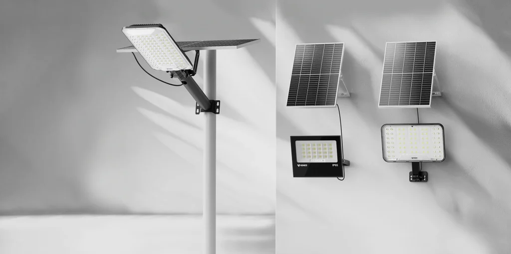 Khám phá dòng đèn năng lượng mặt trời GONEO cao cấp: tiết kiệm 100% điện năng, chống nước IP65+, tuổi thọ cao, chiếu sáng thông minh cho sân vườn và công trình.